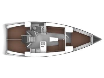 Book yachts online - sailboat - Bavaria Cruiser 37 - Flor de la Mer - rent