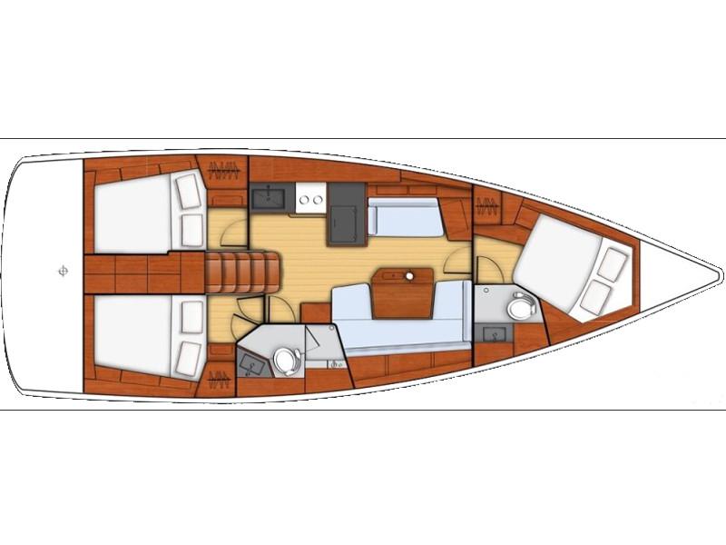 Book yachts online - sailboat - Oceanis 41.1 - Norma - rent