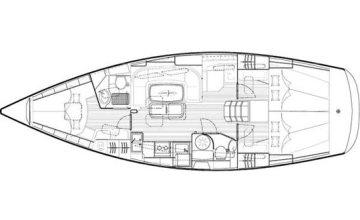Book yachts online - sailboat - Bavaria 40 cruiser - My Toy - rent