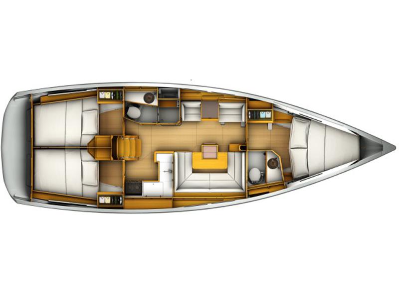 Book yachts online - sailboat - Sun Odyssey 419 - Francesca - rent
