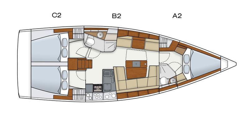 Book yachts online - sailboat - Hanse 415 - Ivo - rent