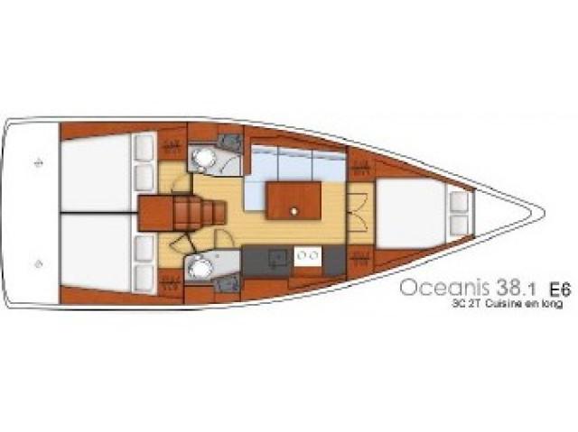 Book yachts online - sailboat - Oceanis 38.1 - Mirta - rent