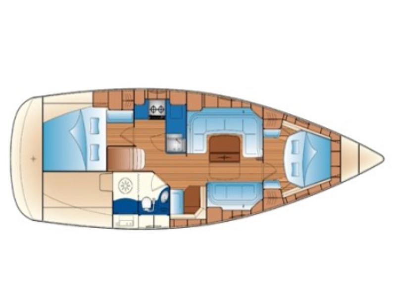 Book yachts online - sailboat - Bavaria 33 - Alexandros 2 - rent