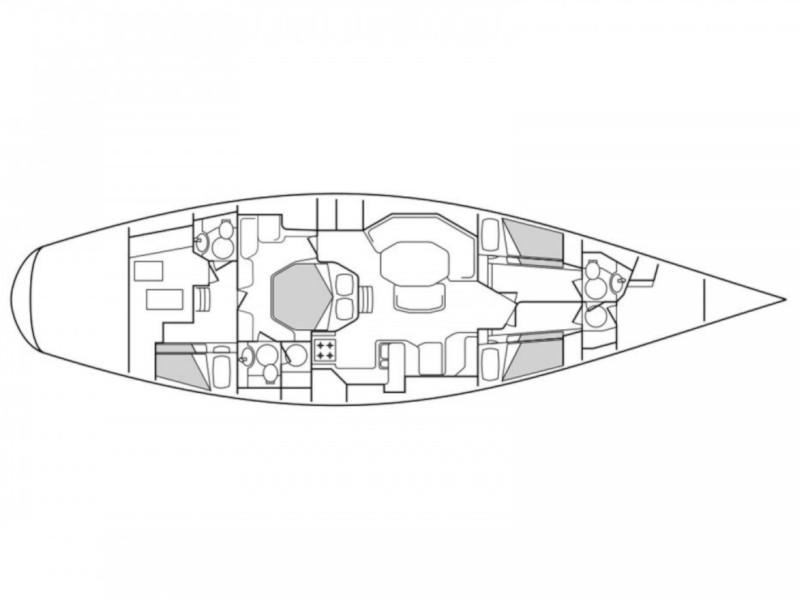 Book yachts online - sailboat - Baltic Yachts b58 - Akoya - rent