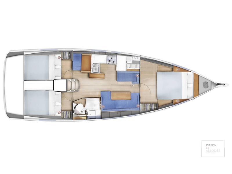 Book yachts online - sailboat - Sun Odyssey 410 - Non è Mia - rent