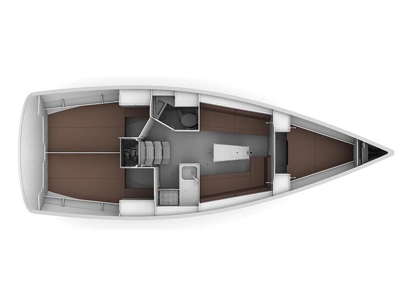Book yachts online - sailboat - Bavaria Cruiser 34 - Valdo - rent