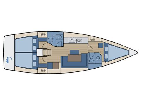 Book yachts online - sailboat - Bavaria 40 Cruiser.. - Manta - rent