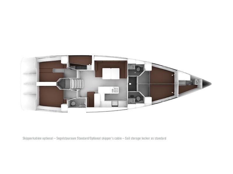 Book yachts online - sailboat - Bavaria Cruiser 56 (3 cabins) - KaySara  - rent