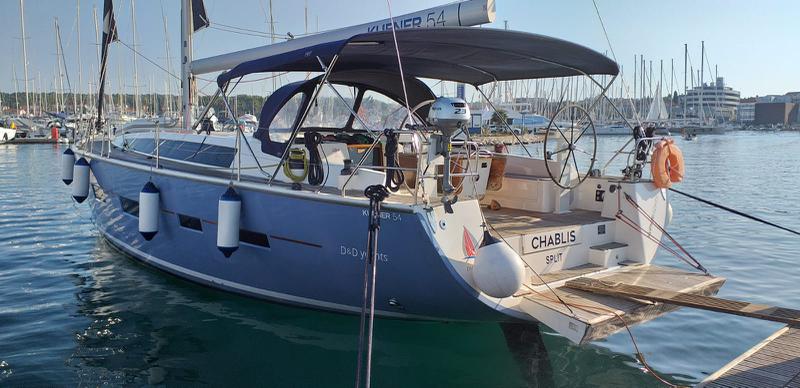 Book yachts online - sailboat - D&amp;D Kufner 54.2 - Chablis - rent