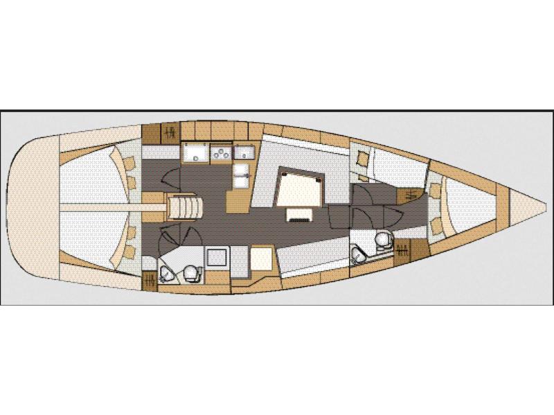 Book yachts online - sailboat - Elan 45 Impression - Octopussy  - rent