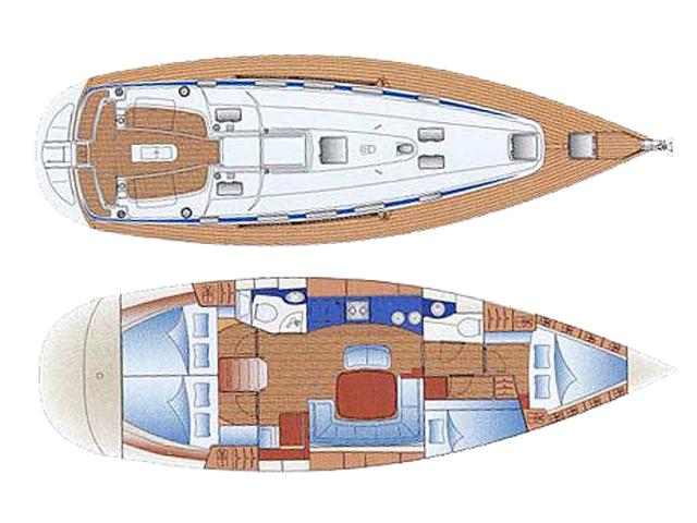 Book yachts online - sailboat - Bavaria 44 - Bonnie - rent