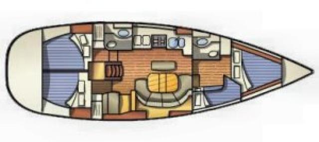 Book yachts online - sailboat - Oceanis 411 - IOS - rent