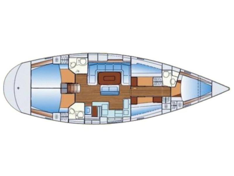 Book yachts online - sailboat - Bavaria 50 Cruiser - Sail Sirius - rent