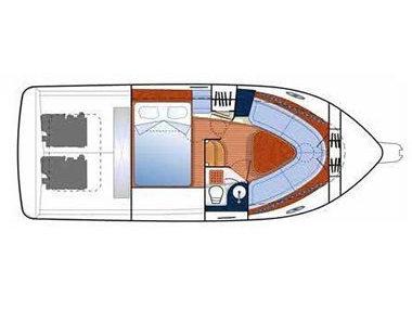 Book yachts online - motorboat - Adex Motivo 29 - T-Rex - rent