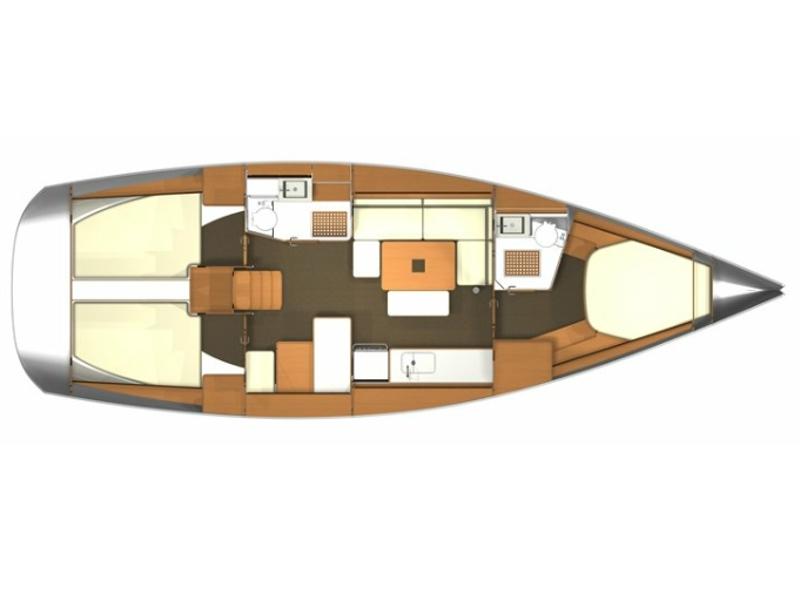 Book yachts online - sailboat - Dufour 405 - EC-  405-13-F - rent