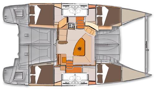 Book yachts online - catamaran - Lipari 41 - UNS INN - rent