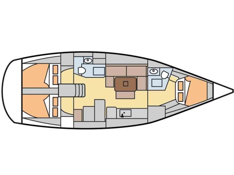 Book yachts online - sailboat - Dufour 405 GL - Legolas - rent