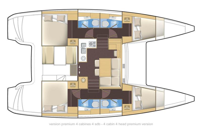 Book yachts online - catamaran - Lagoon 39 - Tortilla - rent