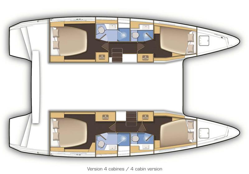 Book yachts online - catamaran - Lagoon 42 A/C &amp; GEN. - SALTY PEARL - rent