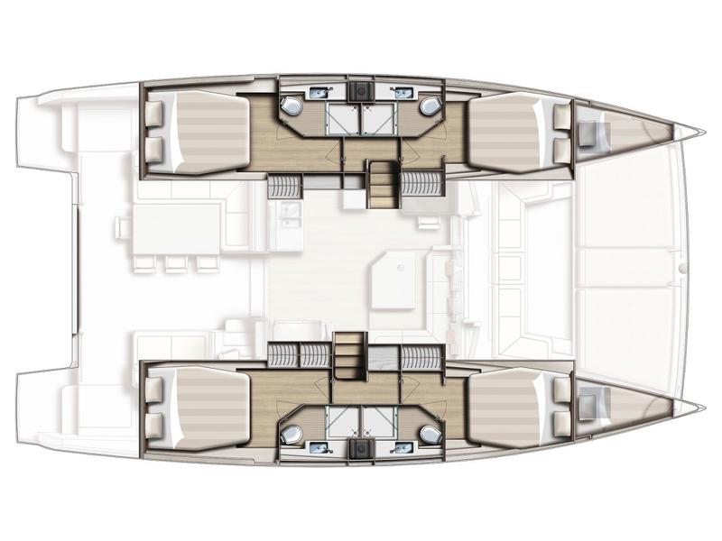 Book yachts online - catamaran - Bali 4.5 - Adria Chicha - rent