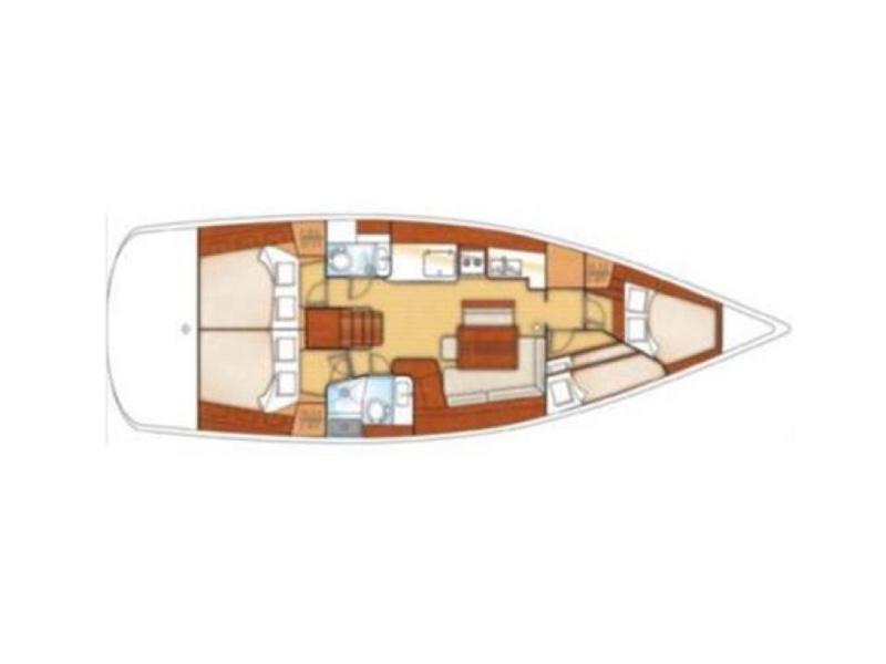 Book yachts online - sailboat - Oceanis 46 - Aspasia - rent