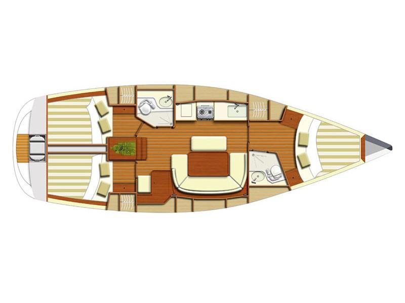 Book yachts online - sailboat - Dufour 385 - Tiare - rent