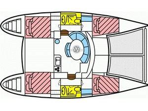 Book yachts online - catamaran - Lagoon 380 S2 - Golden Nugget - rent