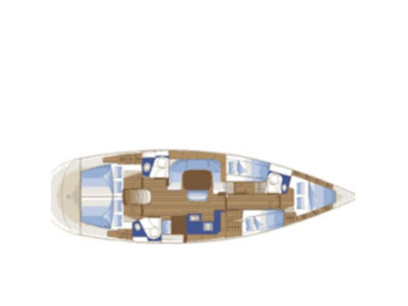 Book yachts online - sailboat - Bavaria 49 - Anthoula - rent