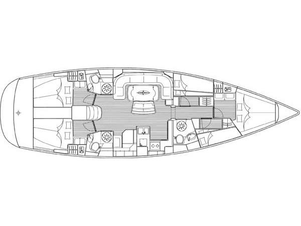 Book yachts online - sailboat - Bavaria 50 Cruiser - Ariadni - rent