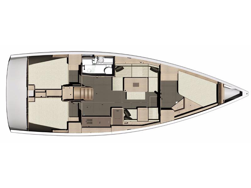 Book yachts online - sailboat - Dufour 410 Grand Large - Sjarm - rent