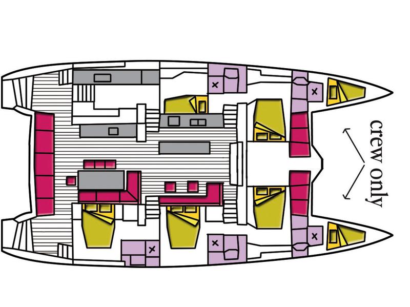 Book yachts online - catamaran - Lagoon 620 - Blue Eclipse - rent