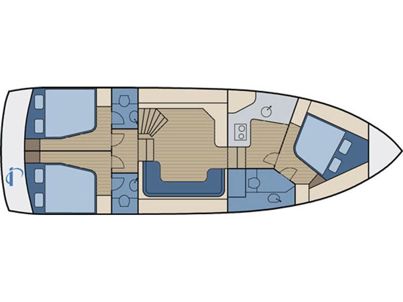 Book yachts online - motorboat - Aqua Yacht 1200 - Siva - rent