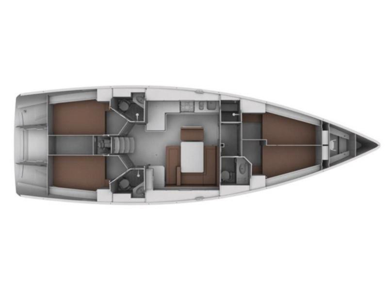 Book yachts online - sailboat - Bavaria 45 - Irida - rent