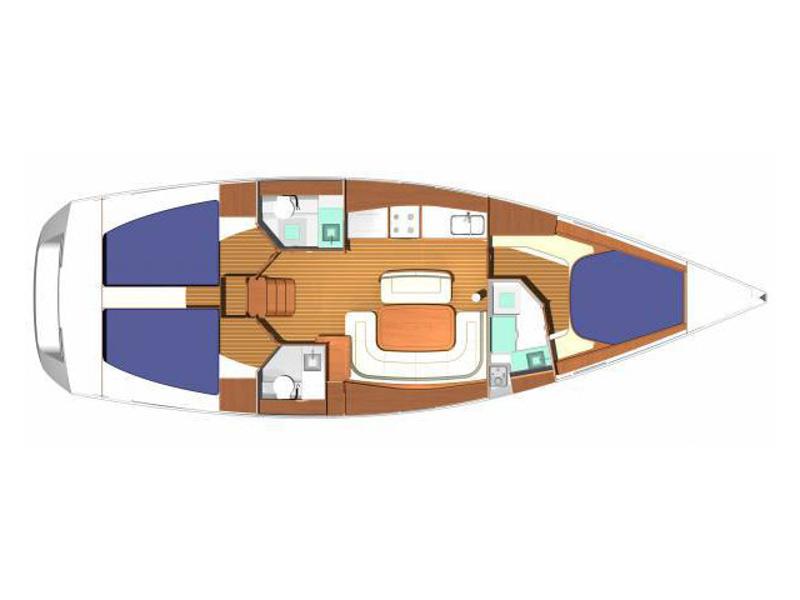 Book yachts online - sailboat - Dufour 425 GL - Al- Borany - rent
