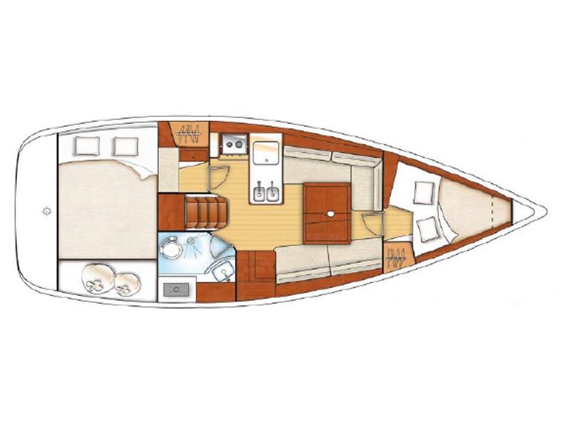 Book yachts online - sailboat - Oceanis 31 - Oceanis 31 (2016) - rent