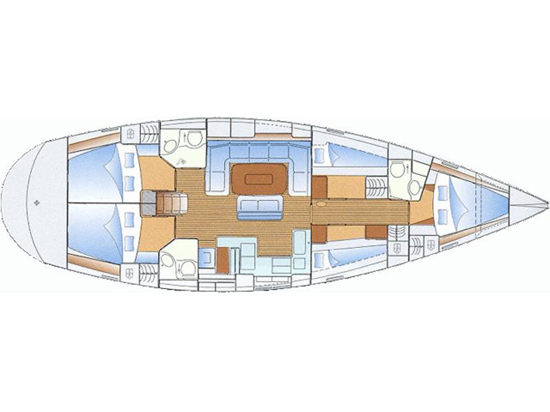 Book yachts online - sailboat - Bavaria 50 - Esja - rent