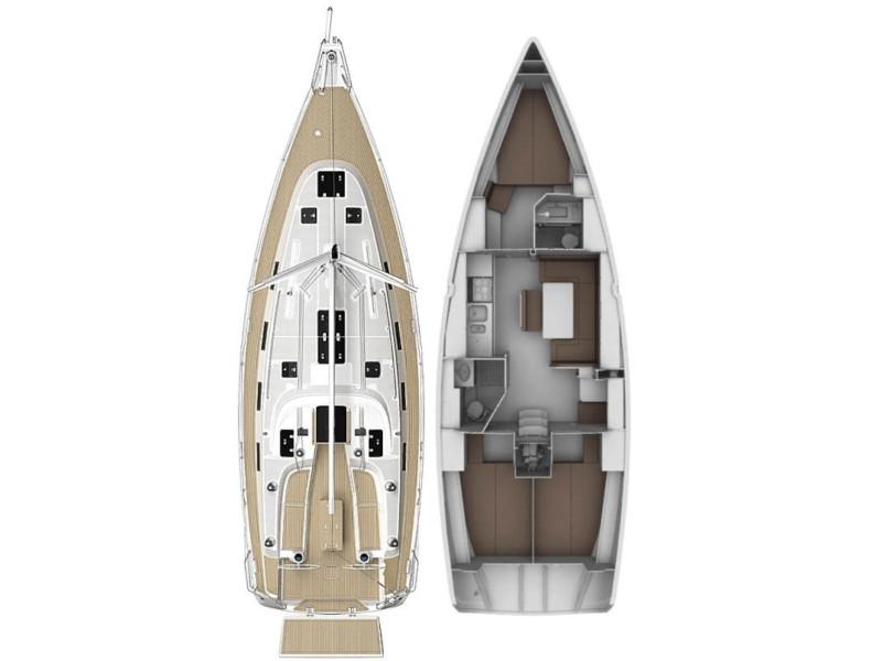 Book yachts online - sailboat - Bavaria 40 Cruiser S - Black Magic - rent