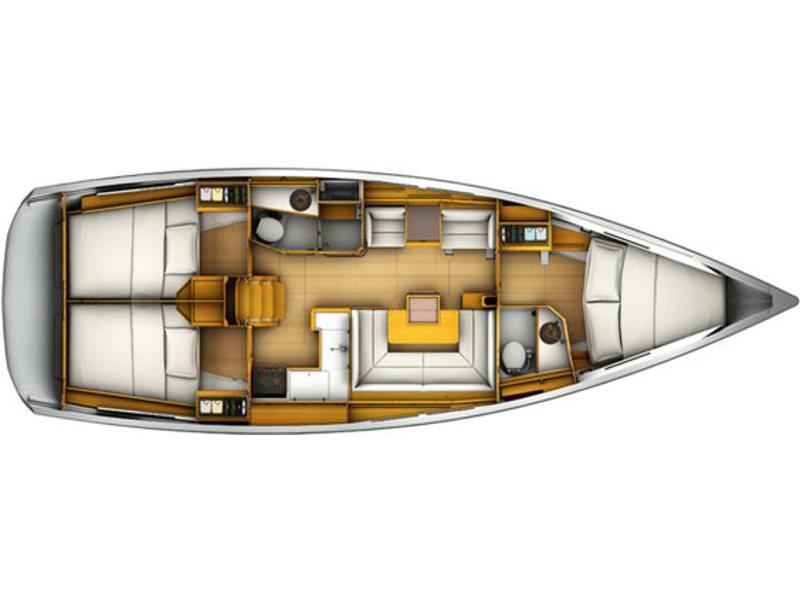Book yachts online - sailboat - Sun Odyssey 409 - Calypso - rent