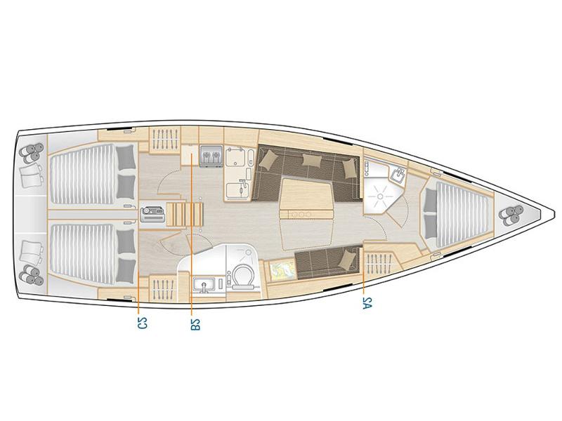 Book yachts online - sailboat - Hanse 418 - TERSANE - rent