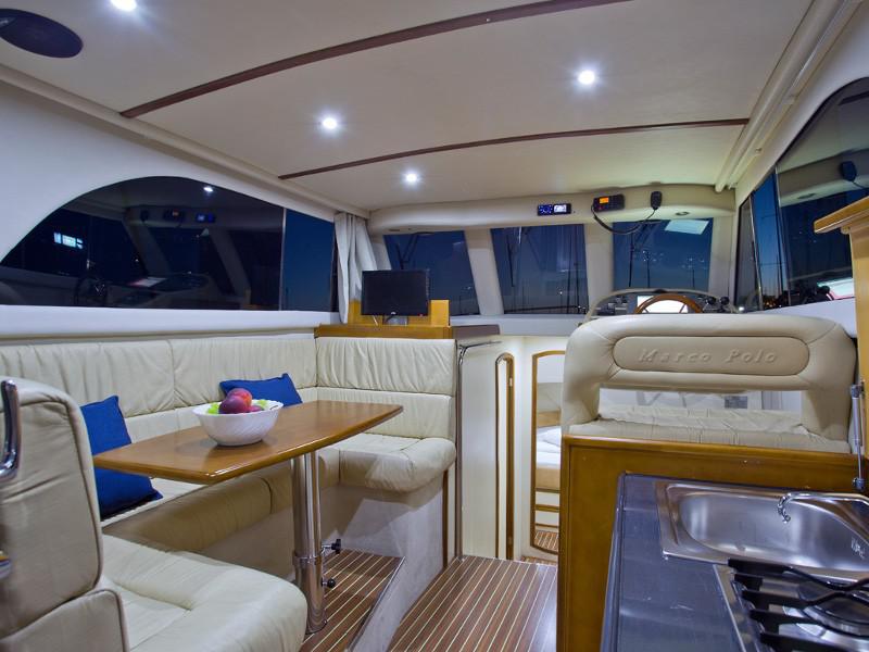 Book yachts online - motorboat - Marco Polo 12 - RED BULL - rent