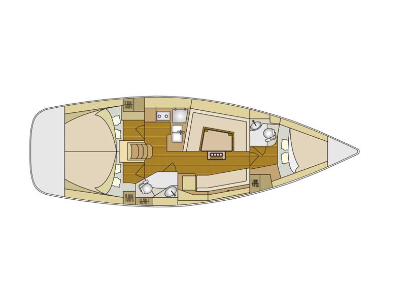 Book yachts online - sailboat - Elan 394 Impression - ESCAPE - rent