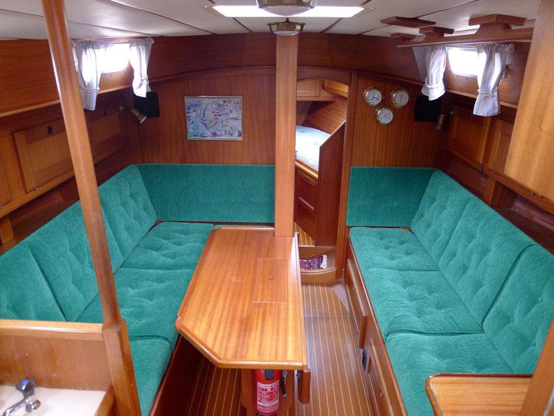 Book yachts online - sailboat - Najad 360 - Amphitrite - rent