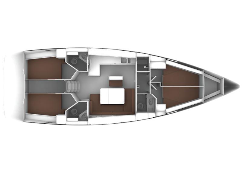 Book yachts online - sailboat - Bavaria 46 - Kalev - rent