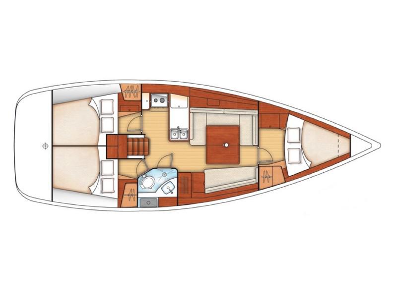 Book yachts online - sailboat - Oceanis 37 - Sifnos 37.1 - rent