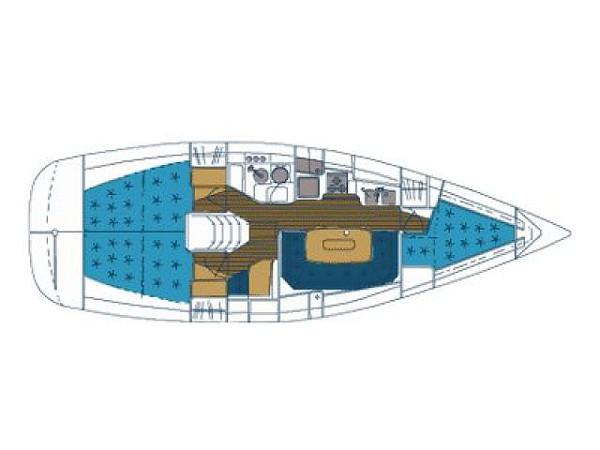 Book yachts online - sailboat - Elan 36 - Maja-sails 2016 - rent