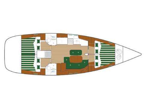 Book yachts online - sailboat - Oceanis 473 - Alboran XIX Sabor (Radazul) - rent