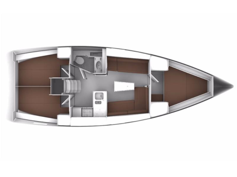 Book yachts online - sailboat - Bavaria Cruiser 37 R - Haydn - rent