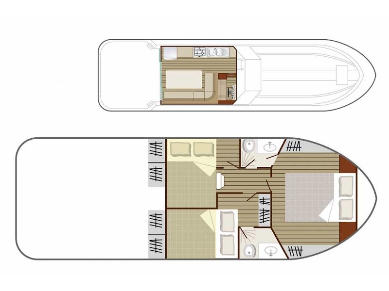 Book yachts online - motorboat - Sedan 1000 - PIRIAC FR - rent