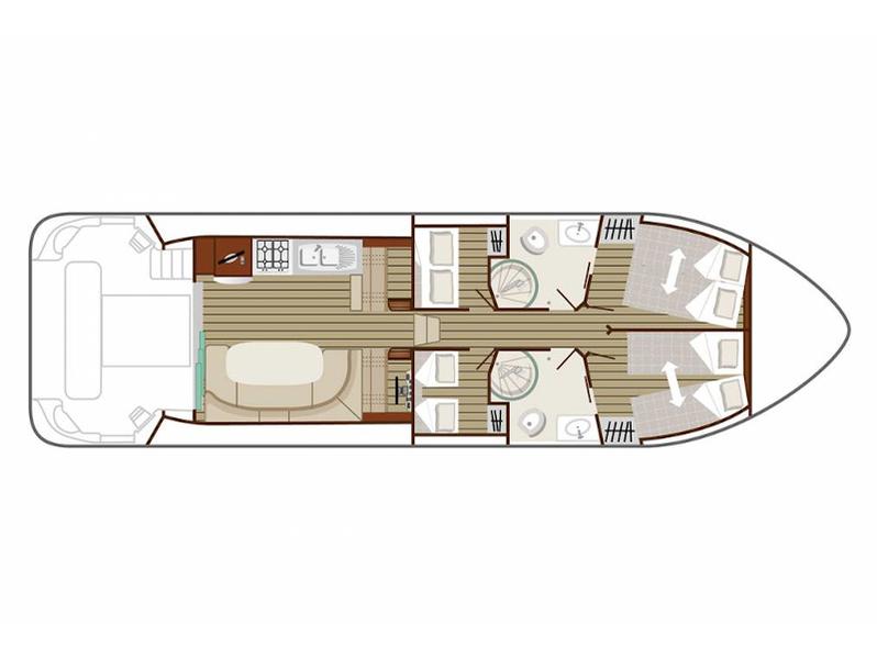 Book yachts online - motorboat - Estivale Octo - BAKCSO HU - rent