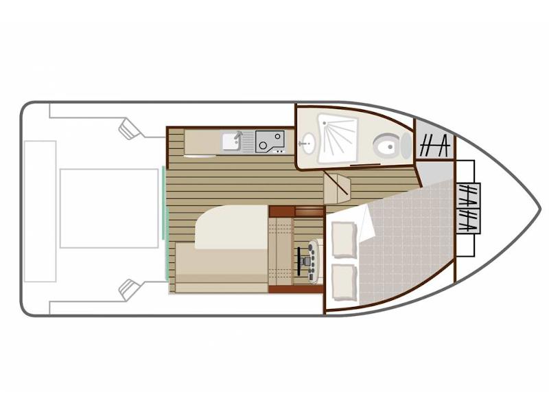 Book yachts online - motorboat - Sedan Primo - AURAY FR - rent